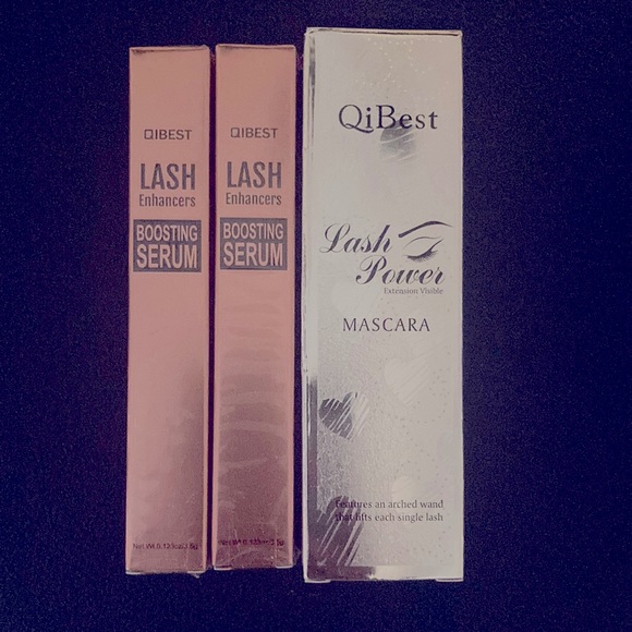QIBEST Lash Power Mascara & Lash Boosting Serum plus FREE Heated Eyelash Curler - Picture 5 of 6